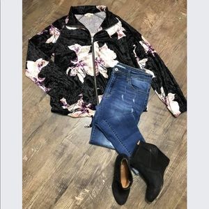 Floral jacket